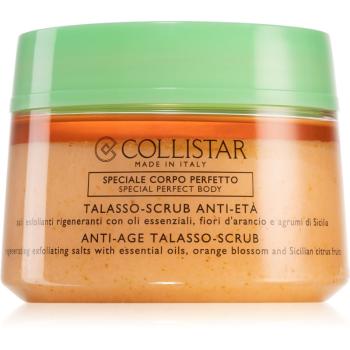 Collistar Special Perfect Body Anti-Age Talasso-Scrub regeneráló peelinges só a bőr öregedése ellen 700 g