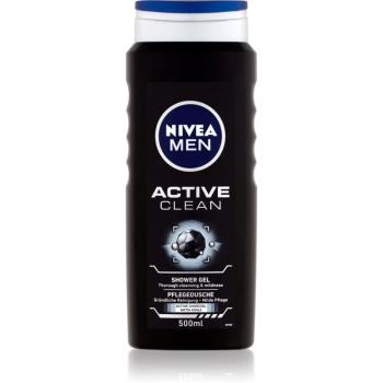 Nivea Men Active Clean tusfürdő gél arcra, testre és hajra uraknak 500 ml