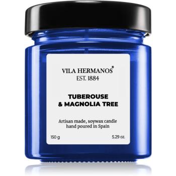 Vila Hermanos Apothecary Cobalt Blue Tuberose & Magnolia Tree illatos gyertya 150 g