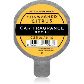 Bath & Body Works Sun-Washed Citrus illat autóba 6 ml