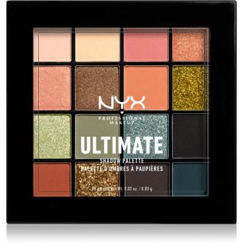 NYX Professional Makeup Ultimate Shadow szemhéjfesték paletta árnyalat Utopia 16 x 0.83 g
