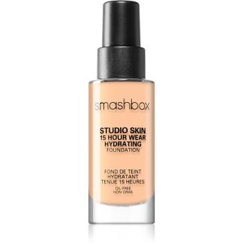 Smashbox Studio Skin 24 Hour Wear Hydrating Foundation hidratáló make-up árnyalat 2.1 Light With Warm, Peachy Undertone 30 ml