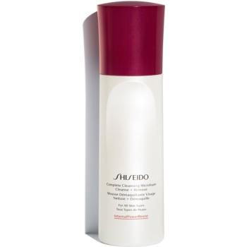 Shiseido Generic Skincare Complete Cleansing Micro Foam tisztító és szemlemosó hab hidratáló hatással 180 ml