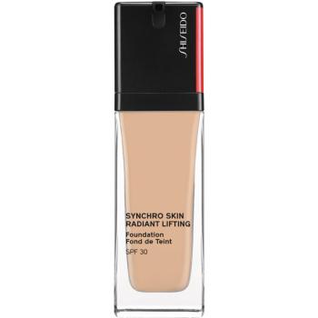 Shiseido Synchro Skin Radiant Lifting Foundation élénkítő lifting make-up SPF 30 árnyalat 260 Cashmere 30 ml