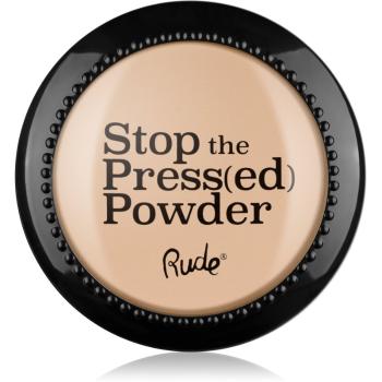 Rude Cosmetics Stop The Press(ed) Powder kompakt púder árnyalat 88091 Porcelain 7 g