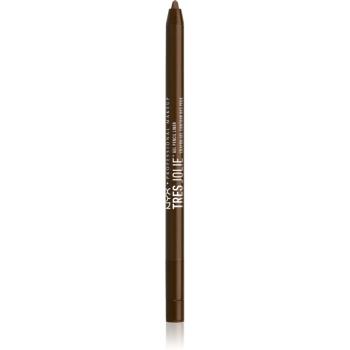 NYX Professional Makeup Tres Jolie Gel Pencil géles szemhéjceruza árnyalat 02 Brown 0.5 g