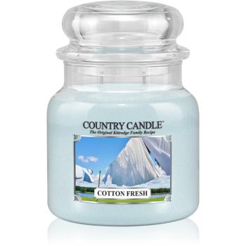 Country Candle Cotton Fresh illatos gyertya 453 g