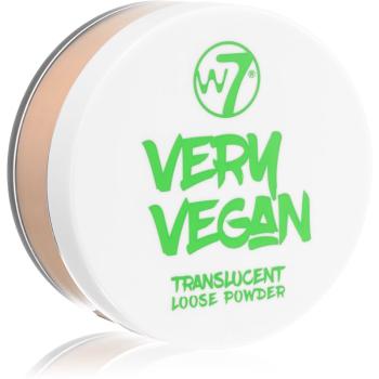 W7 Cosmetics Very Vegan Sheer matt átlátszó púder 5 g