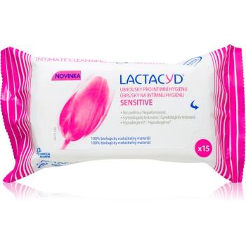 Lactacyd Sensitive papírtörlők az intim higiéniához 15 db