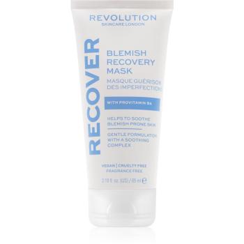 Revolution Skincare Blemish Recover bőrmegújító éjszakai maszk problémás és pattanásos bőrre 65 ml