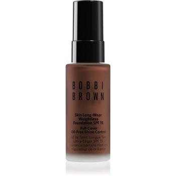 Bobbi Brown Mini Skin Long-Wear Weightless Foundation hosszan tartó make-up SPF 15 árnyalat Neutral Chestnut 13 ml