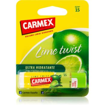 Carmex Lime Twist hidratáló ajakbalzsam stick SPF 15 4.25 g