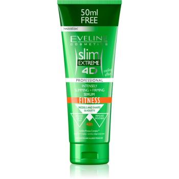 Eveline Cosmetics Slim Extreme karcsúsító és feszesítő szérum a narancsbőr ellen hűsítő hatással 250 ml