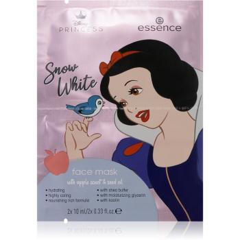 Essence Disney Princess Snow White arcmaszk hidratáló hatással 2 x 10 ml