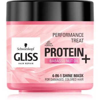 Schwarzkopf Gliss Protein+ élénkítő maszk a festett és károsult hajra 400 ml