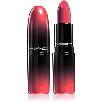 MAC Cosmetics Love Me Lipstick selyem rúzs árnyalat Give Me Fever 3 g