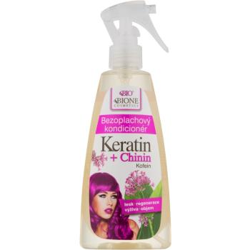 Bione Cosmetics Keratin + Chinin öblítés nélküli kondicionáló 260 ml