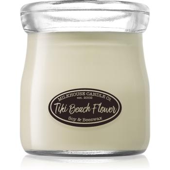 Milkhouse Candle Co. Creamery Tiki Beach Flower illatos gyertya Cream Jar 142 g