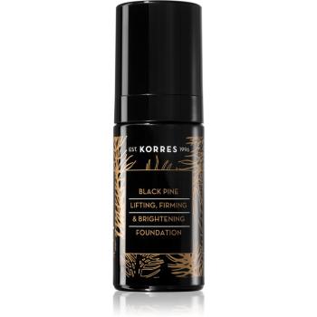 Korres Black Pine frissítő folyékony make-up feszesítő hatással árnyalat BPF00 30 ml