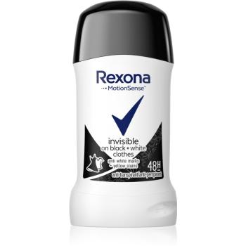 Rexona Invisible on Black + White Clothes izzadásgátló stift 48h 40 ml