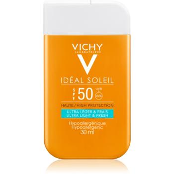 Vichy Idéal Soleil ultrakönnyű fényvédő krém arcra és testre SPF 50 30 ml