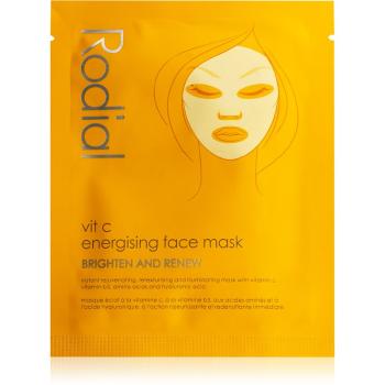 Rodial Vit C Energising Face Mask szövet arcmaszk az arcbőr élénkítésére és vitalitásáért C vitamin 20 ml