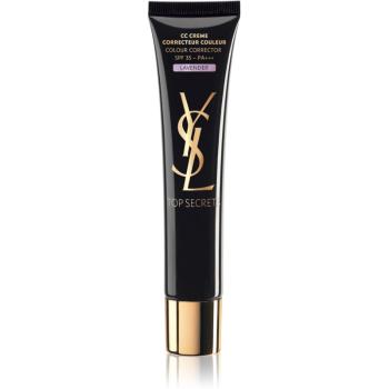 Yves Saint Laurent Top Secrets CC Creme CC krém az egyenletes bőrszínért SPF 35 árnyalat Lavender 40 ml