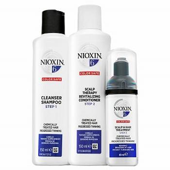 Nioxin System 6 Trial Kit készlet ritkuló hajra 150 ml + 150 ml + 40 ml