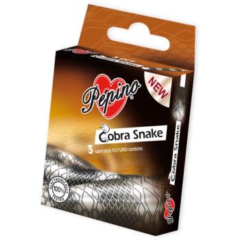 Pepino Cobra Snake óvszerek 3 db