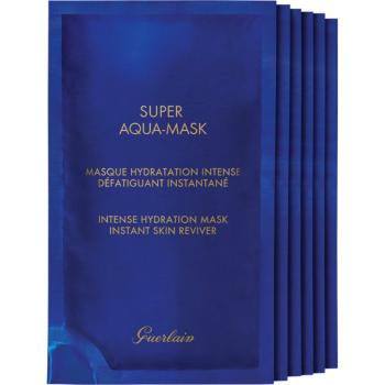 GUERLAIN Super Aqua Intense Hydration Mask hidratáló gézmaszk 6 db