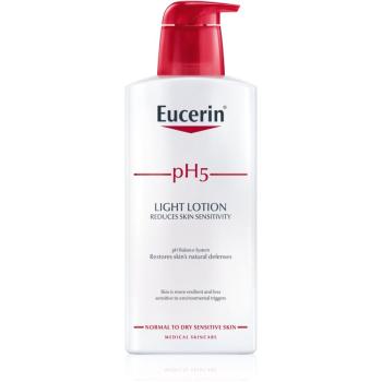 Eucerin pH5 könnyű testápoló krém száraz és érzékeny bőrre 400 ml