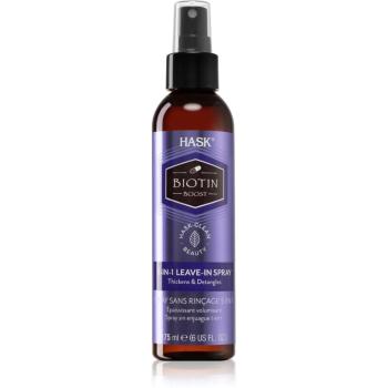 HASK Biotin Boost leöblítést nem igénylő spray a haj megerősítésére 175 ml