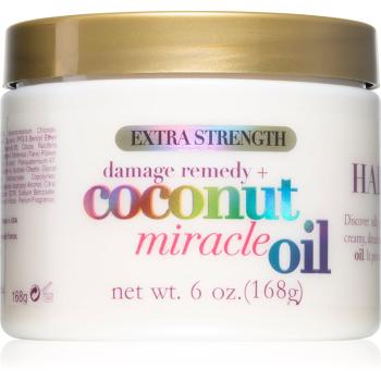 OGX Coconut Miracle Oil mélyen tápláló hajmaszk kókuszolajjal 168 g