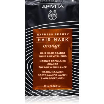 Apivita Express Beauty Orange revitalizáló maszk hajra 20 ml