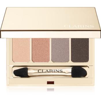 Clarins 4-Colour Eyeshadow Palette szemhéjfesték paletta árnyalat 01 Nude 6.9 g