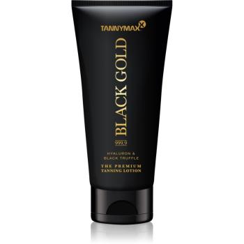 Tannymaxx Black Gold 999,9 barnulókrém szoláriumozáshoz a napbarnított bőr kiemelésére 200 ml