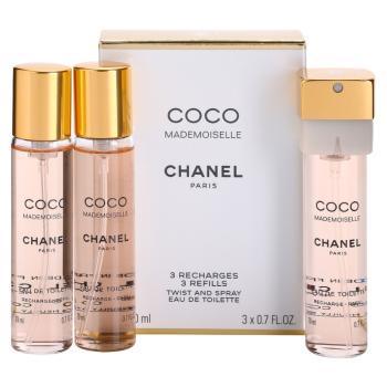 Chanel Coco Mademoiselle Eau de Toilette hölgyeknek 3x20 ml