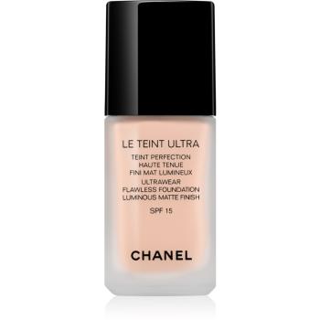 Chanel Le Teint Ultra tartós matt make-up SPF 15 árnyalat 30 Beige 30 ml