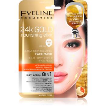 Eveline Cosmetics 24k Gold Nourishing Elixir liftinges maszk 1 db