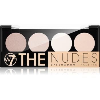 W7 Cosmetics The Nudes szemhéjfesték paletta 5.6 g