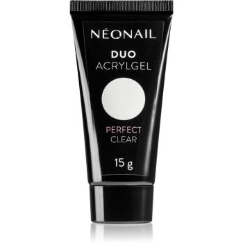 NeoNail Duo Acrylgel Perfect Clear gél körömépítésre árnyalat Perfect Clear 15 g