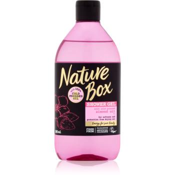 Nature Box Almond bőrlágyító tusfürdő gél bőrszárazság ellen 385 ml