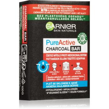 Garnier Pure Active Charcoal Bar tisztító szappan 100 g