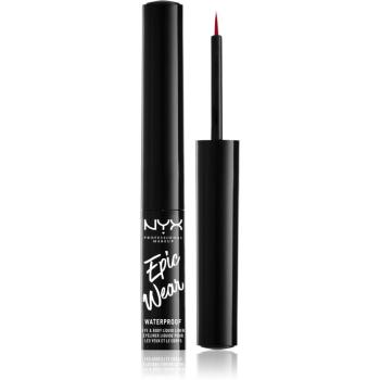 NYX Professional Makeup Epic Wear Liquid Liner szemceruza árnyalat 07 Red 3.5 ml