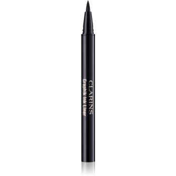 Clarins Graphik Ink Liner Liquid Eyeliner Pen tartós szemfilc árnyalat 01 Intense Black 0.4 ml