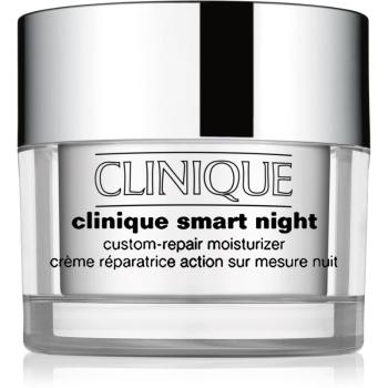 Clinique Smart Night™ Custom-Repair Moisturizer hidratáló éjszakai krém a ráncok ellen száraz és nagyon száraz bőrre 50 ml