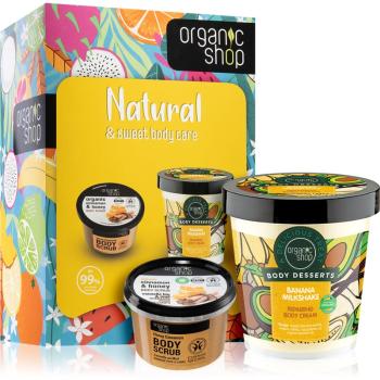 Organic Shop Natural & Sweet Body Care ajándékszett (testre)