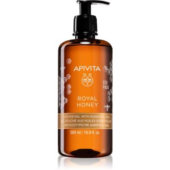 Apivita Royal Honey hidratáló tusoló gél esszenciális olajokkal 500 ml