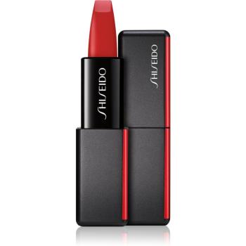 Shiseido ModernMatte Powder Lipstick matt púderes ajakrúzs árnyalat 514 Hyper Red (True Red) 4 g