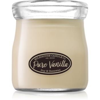 Milkhouse Candle Co. Creamery Pure Vanilla illatos gyertya Cream Jar 142 g